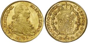 1805. Carlos IV. Madrid. FA. 2 escudos. (AC. ... 