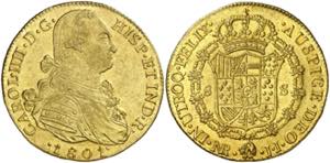 1801. Carlos IV. Santa Fe de Nuevo Reino. ... 