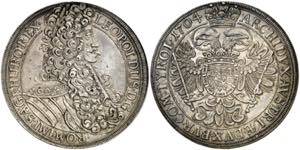 Austria. 1704. Leopoldo I. Viena. 1 taler. ... 