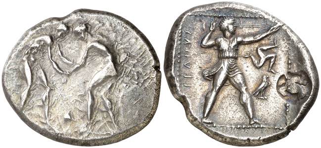 (385-370 a.C.). Panfilia. Aspendos. ... 