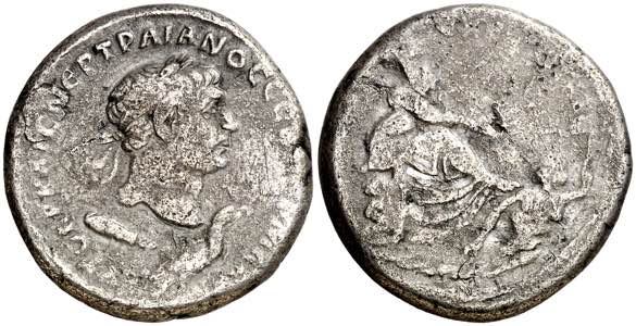 (110-111 d.C.). Trajano. Siria. Antioquía ... 