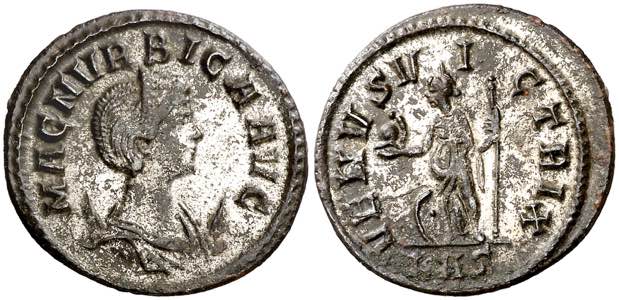 (284-285 d.C). Magnia Urbica. Antoniniano. ... 