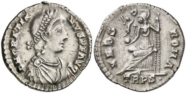 (368-375 d.C.). Graciano. Treveri. Siliqua. ... 