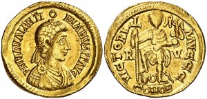 A nombre de Valentiniano III. Ravenna. ... 