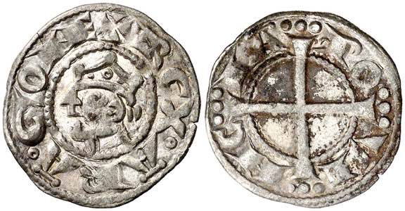 Pere I (1196-1213). Provença. Ral coronat. ... 