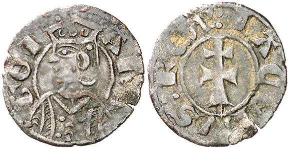 Jaume II (1291-1327). Aragón. Dinero ... 