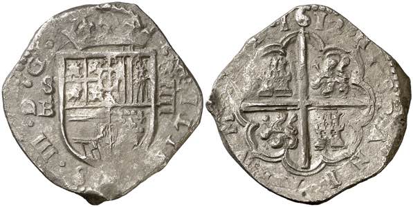 1612. Felipe III. Sevilla. B. 4 reales. (AC. ... 