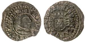 1662. Felipe IV. Burgos. R. 4 maravedís. ... 