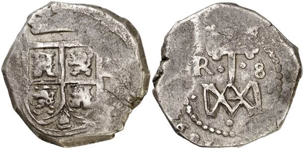 1694. Carlos II. (Sevilla). M. 8 reales. ... 