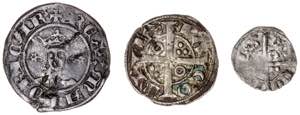 Lote de 3 monedas medievales de Barcelona ... 
