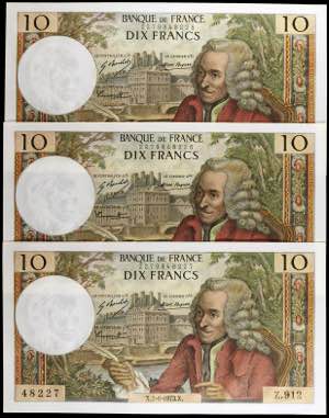 Francia. 1973. Banco de Francia. 10 francos. ... 