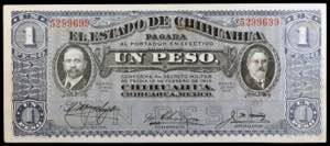 México. Chihuahua. 1915. El Estado de ... 