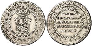1808. Fernando VII. Jalapa. Proclamación. ... 