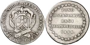1808. Fernando VII. Puno. Proclamación. ... 