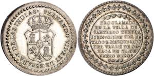 1809. Fernando VII. Santiago de Tuxtla. ... 