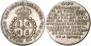 1808. Fernando VII. Tacuba. Proclamación. ... 
