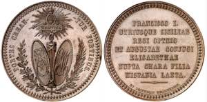 1829. Fernando VII. Madrid. Boda de María ... 