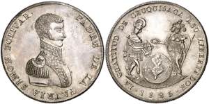 Bolivia. 1825. Simón Bolívar. Chuquisaca. ... 