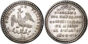México. 1822. Agustín I. Veracruz. ... 