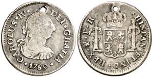 1789. Carlos IV. Potosí. PR. 1/2 real. (AC. ... 