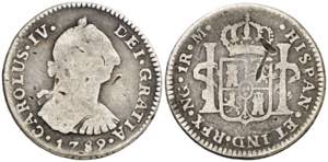 1789. Carlos IV. Guatemala. M. 1 real. (AC. ... 
