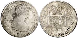 1794. Carlos IV. Guatemala. M. 1 real. (AC. ... 