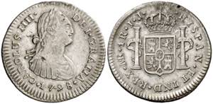 1798. Carlos IV. Lima. IJ. 1 real. (AC. ... 