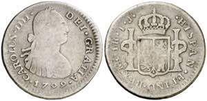 1799. Carlos IV. Lima. IJ. 1 real. (AC. ... 