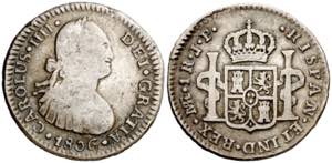 1806. Carlos IV. Lima. JP. 1 real. (AC. ... 