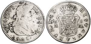 1801. Carlos IV. Madrid. FA. 1 real. (AC. ... 