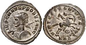 (277/280 d.C.). Probo. Antoniniano. (Spink ... 