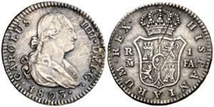 1803. Carlos IV. Madrid. FA. 1 real. (AC. ... 