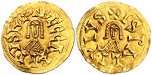 Recaredo I (586-601). Ispali (Sevilla). ... 