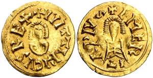Witerico (603-610). Emerita (Mérida). ... 