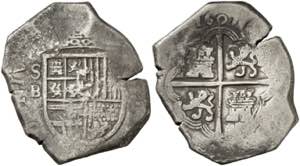 1607. Felipe III. Sevilla. B. 8 reales. (AC. ... 