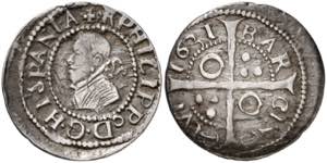 1631. Felipe IV. Barcelona. 1 croat. (AC. ... 