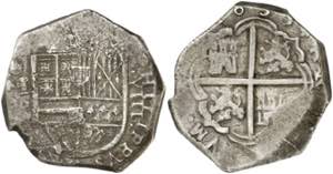 1635. Felipe IV. Toledo. P. 8 reales. (AC. ... 