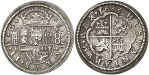 1683. Carlos II. Segovia. BR. 8 reales. (AC. ... 