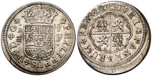 1721. Felipe V. Segovia. F. 1 real. (AC. ... 