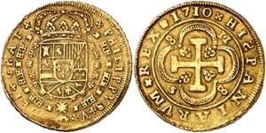 1710. Felipe V. Sevilla. M. 8 escudos. (AC. ... 