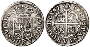 1756. Fernando VI. Madrid. JB. 1 real. (AC. ... 