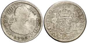 1793. Carlos IV. Potosí. PR. 1 real. (AC. ... 