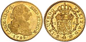 1785. Carlos III. Madrid. DV. 1 escudo. (AC. ... 