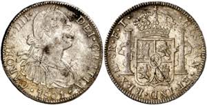 1801. Carlos IV. México. FT. 8 reales. (AC. ... 