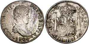 1822. Fernando VII. Durango. CG. 8 reales. ... 