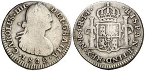 1802. Carlos IV. Santa Fe de Nuevo Reino. ... 