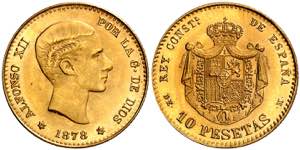 1878*1962. Franco. DEM. 10 pesetas. (AC. ... 