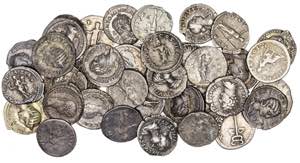 Lote de 36 denarios (Vespasiano a Maximino ... 