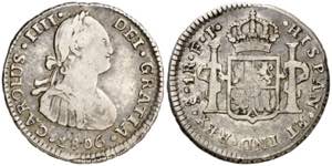 1806. Carlos IV. Santiago. FJ. 1 real. (AC. ... 