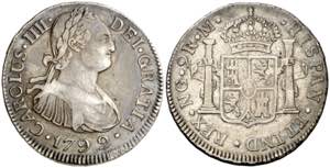 1792. Carlos IV. Guatemala. M. 2 reales. ... 